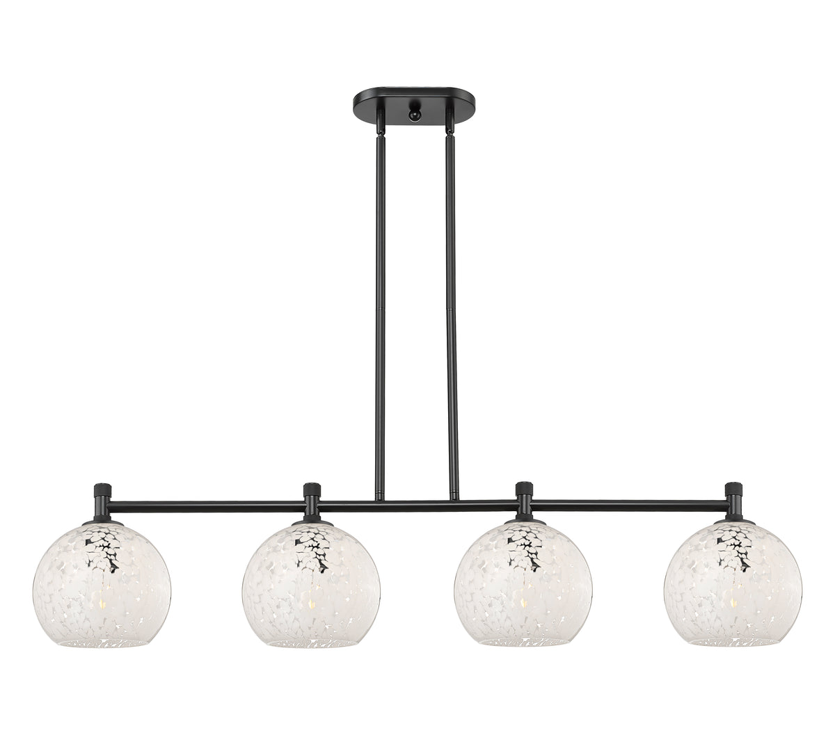 48-Inch 4-Light Stem-Hung Island Light 9.875-Inch High