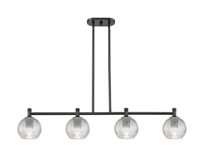 Downtown Urban Island Light Cast Brass