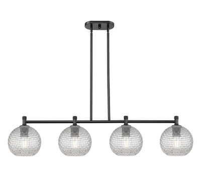 Downtown Urban Island Light Cast Brass