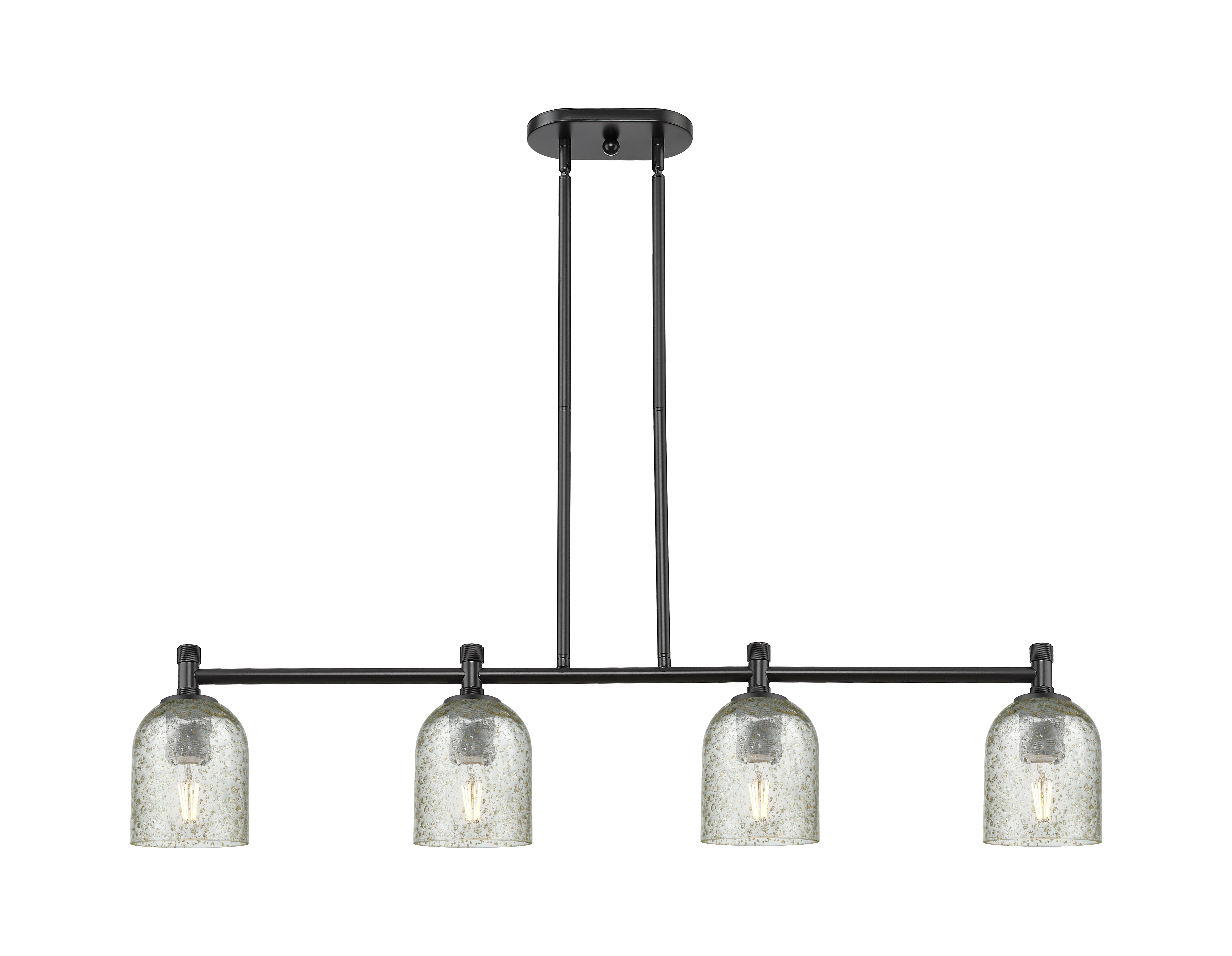 Downtown Urban Island Light Cast Brass