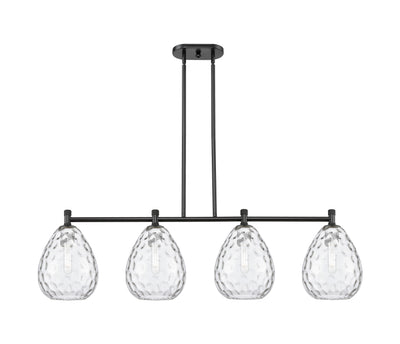 Downtown Urban Island Light Cast Brass