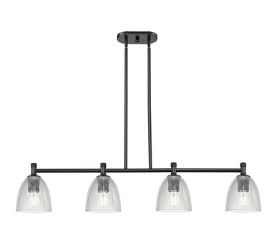 Downtown Urban Island Light Cast Brass