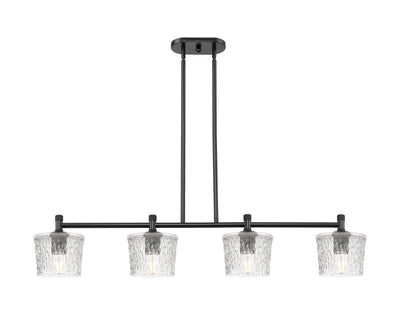 Downtown Urban Island Light Cast Brass