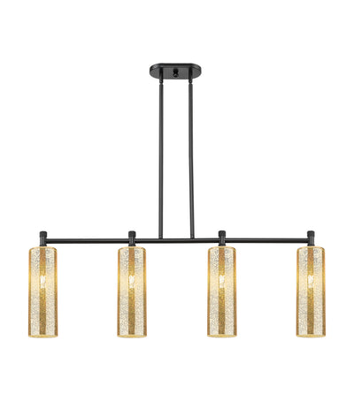 Downtown Urban Island Light Brass Finish