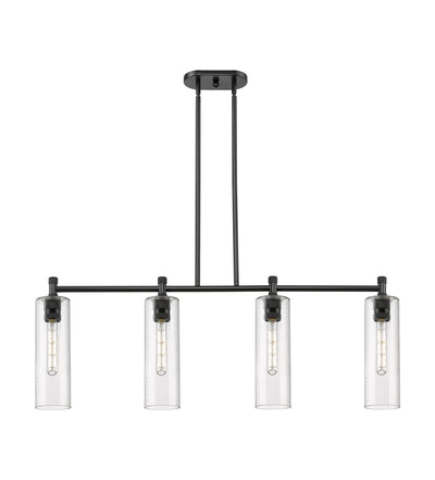 Downtown Urban Island Light Brass Finish