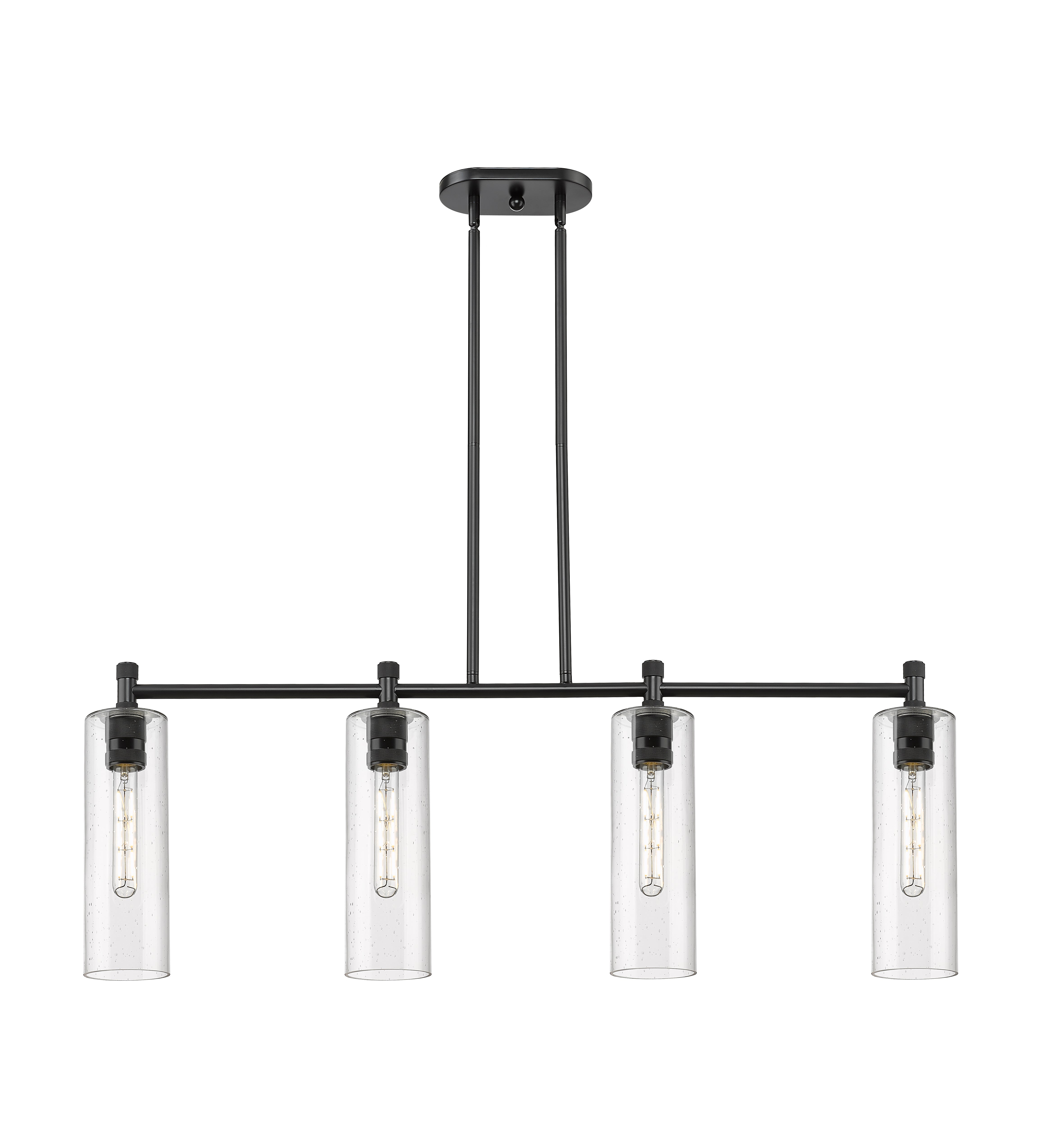 Downtown Urban Island Light Brass Finish