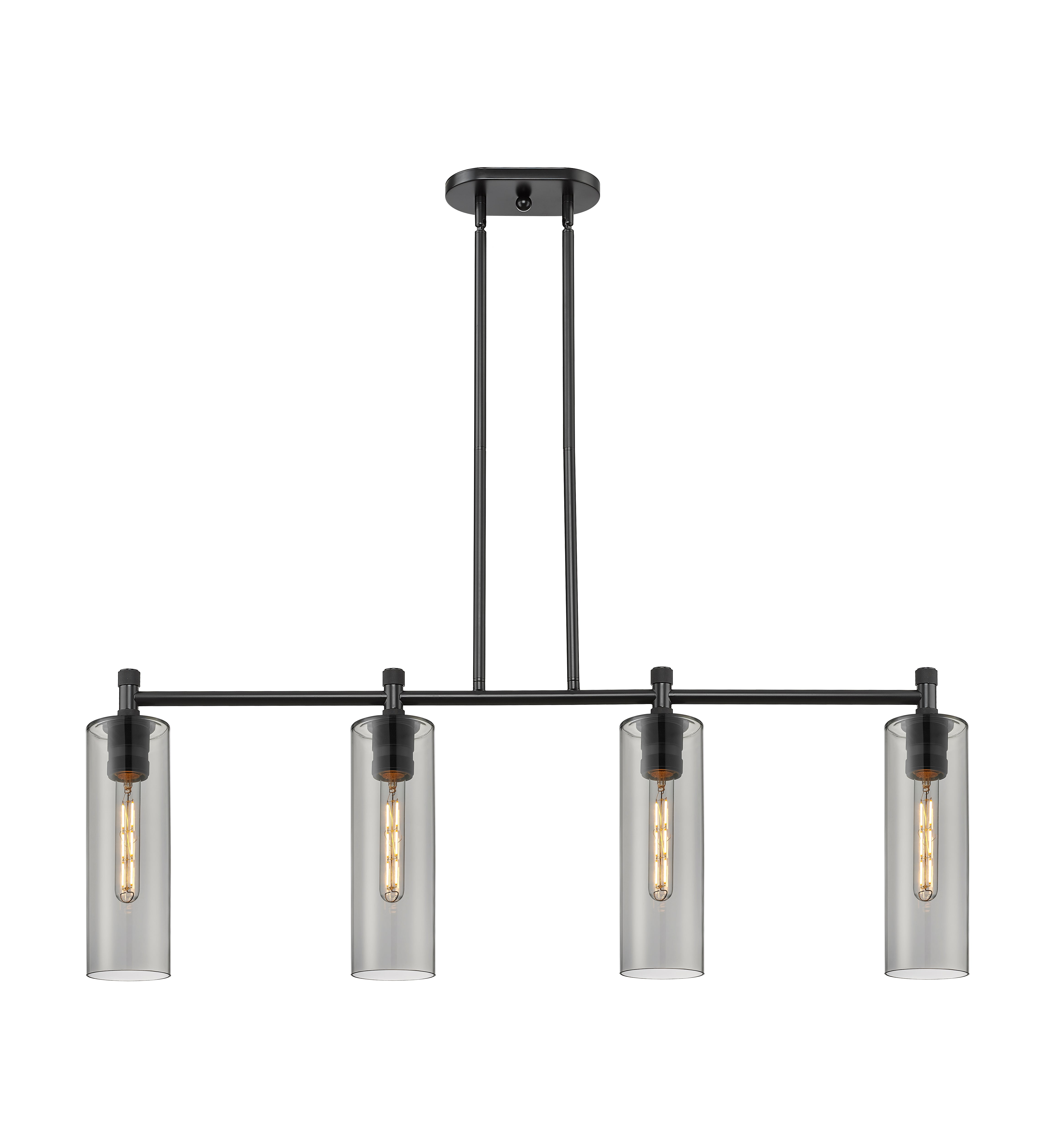 Downtown Urban Island Light Brass Finish