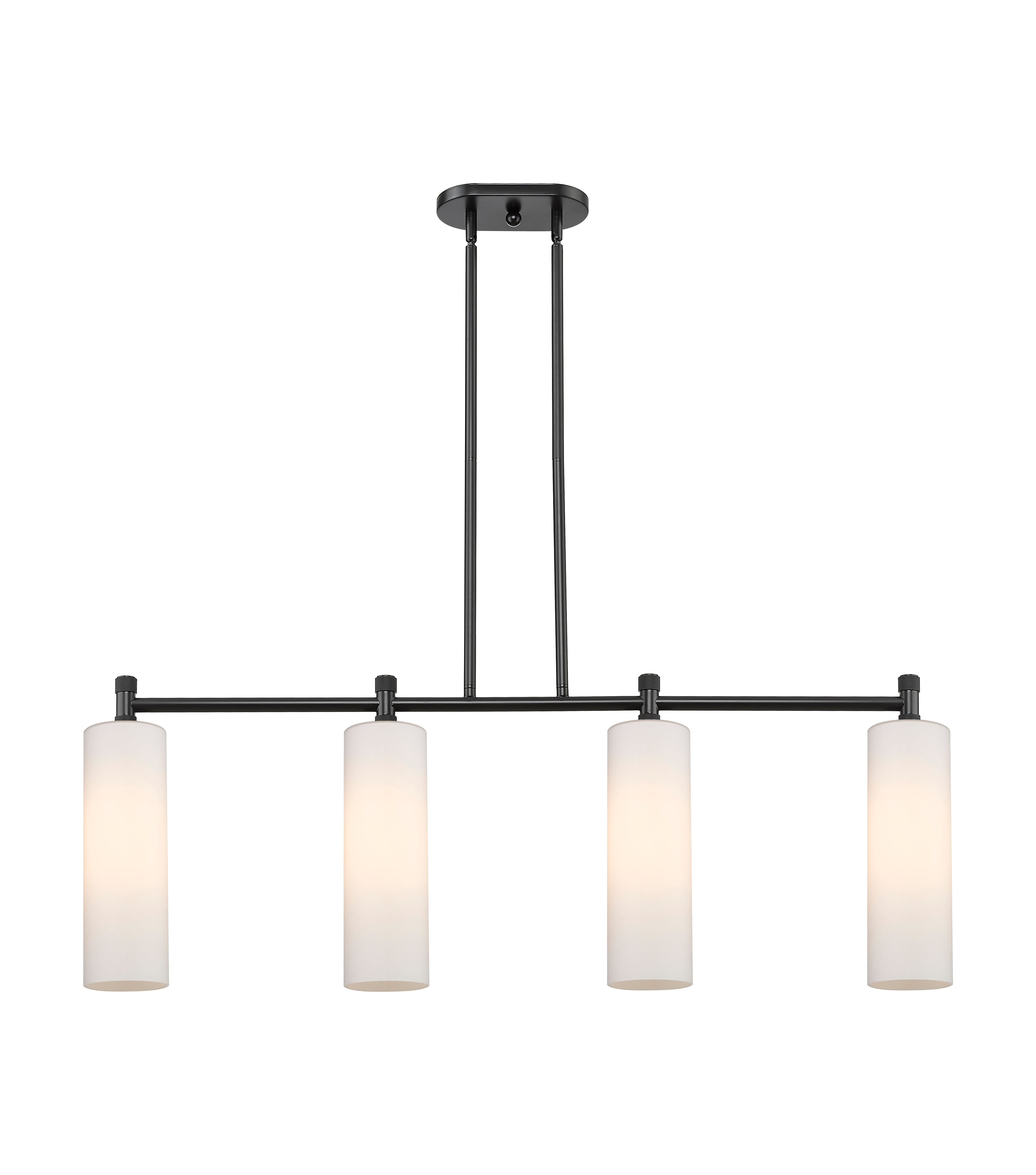Downtown Urban Island Light Brass Finish