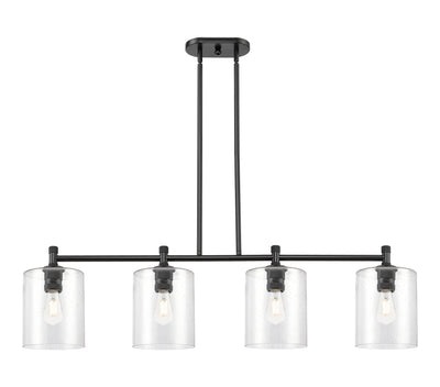 Downtown Urban Island Light Cast Brass