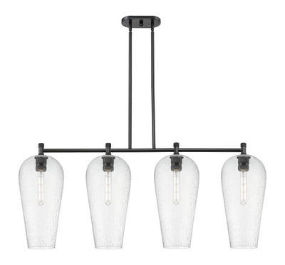 Downtown Urban Island Light Cast Brass