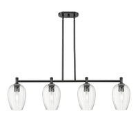 Preston Flute 47-Inch 4-Light Stem-Hung Island Light