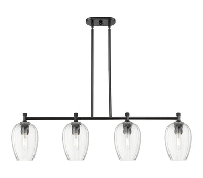 Downtown Urban Island Light Cast Brass