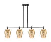 Preston Flute 47-Inch 4-Light Stem-Hung Island Light