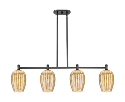 Downtown Urban Island Light Cast Brass