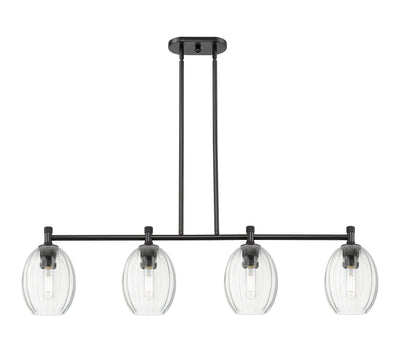 Downtown Urban Island Light Cast Brass
