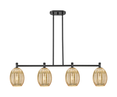Downtown Urban Island Light Cast Brass