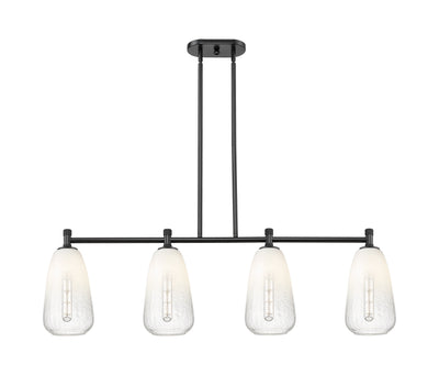 Downtown Urban Island Light Cast Brass
