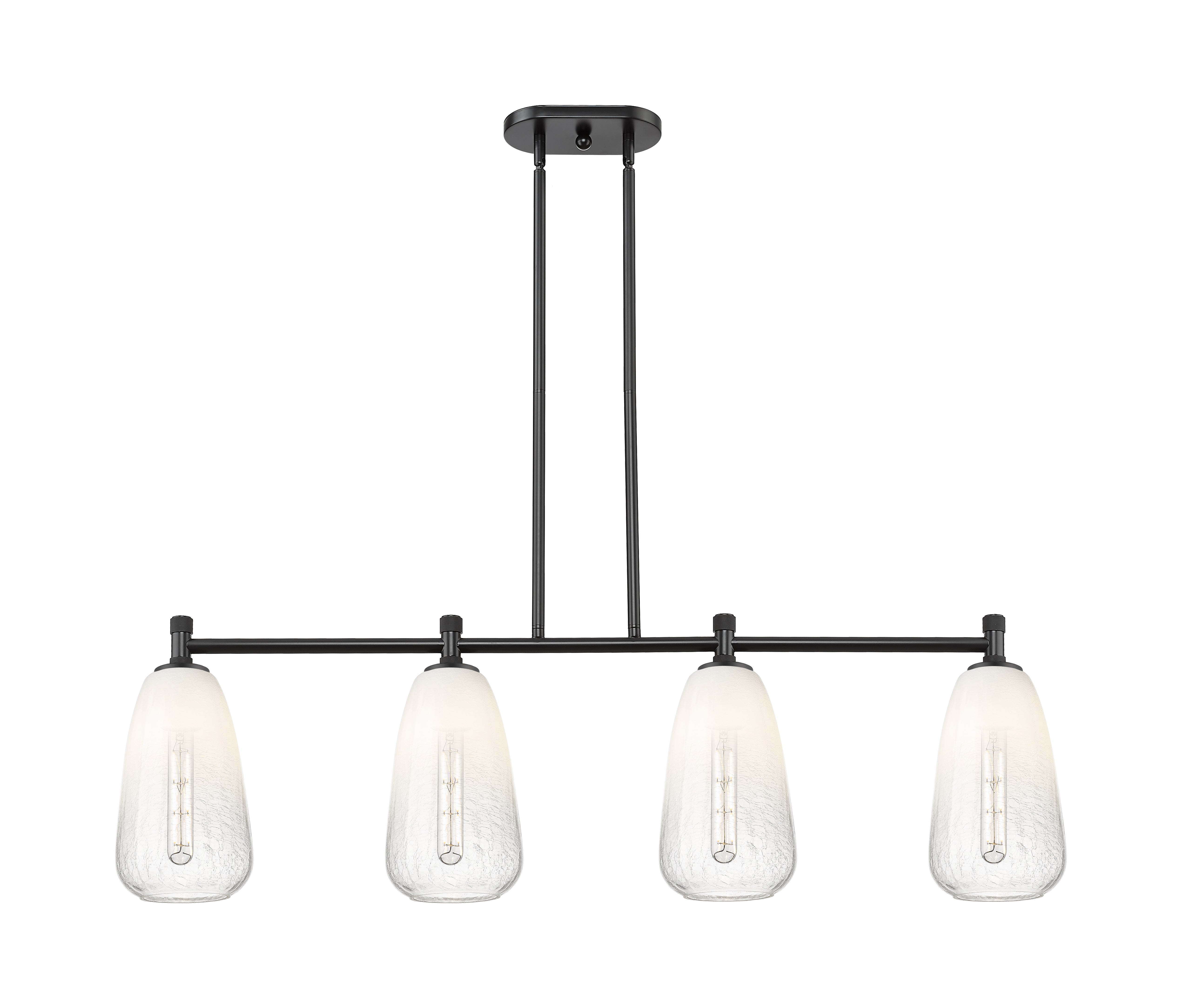 Downtown Urban Island Light Cast Brass