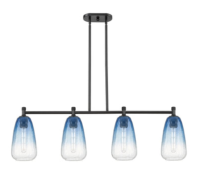 Downtown Urban Island Light Cast Brass