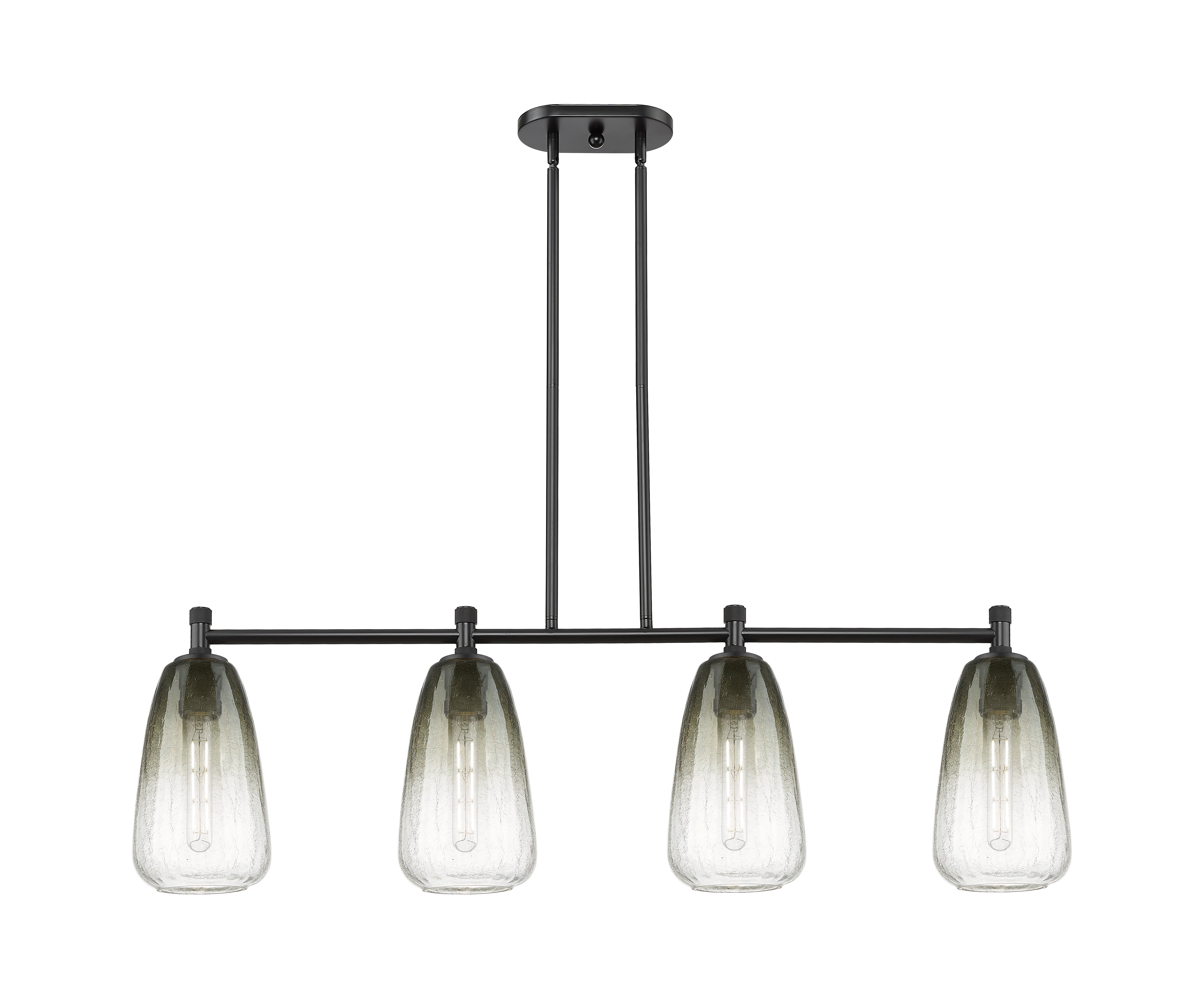 Downtown Urban Island Light Cast Brass