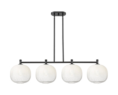 Downtown Urban Island Light Cast Brass
