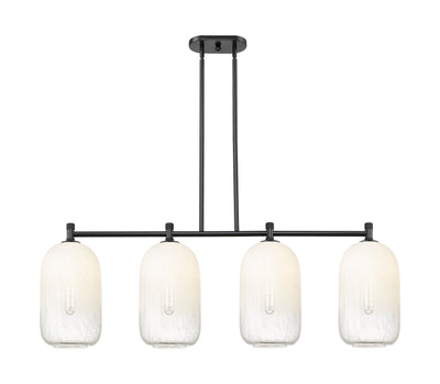 Downtown Urban Island Light Cast Brass Steel