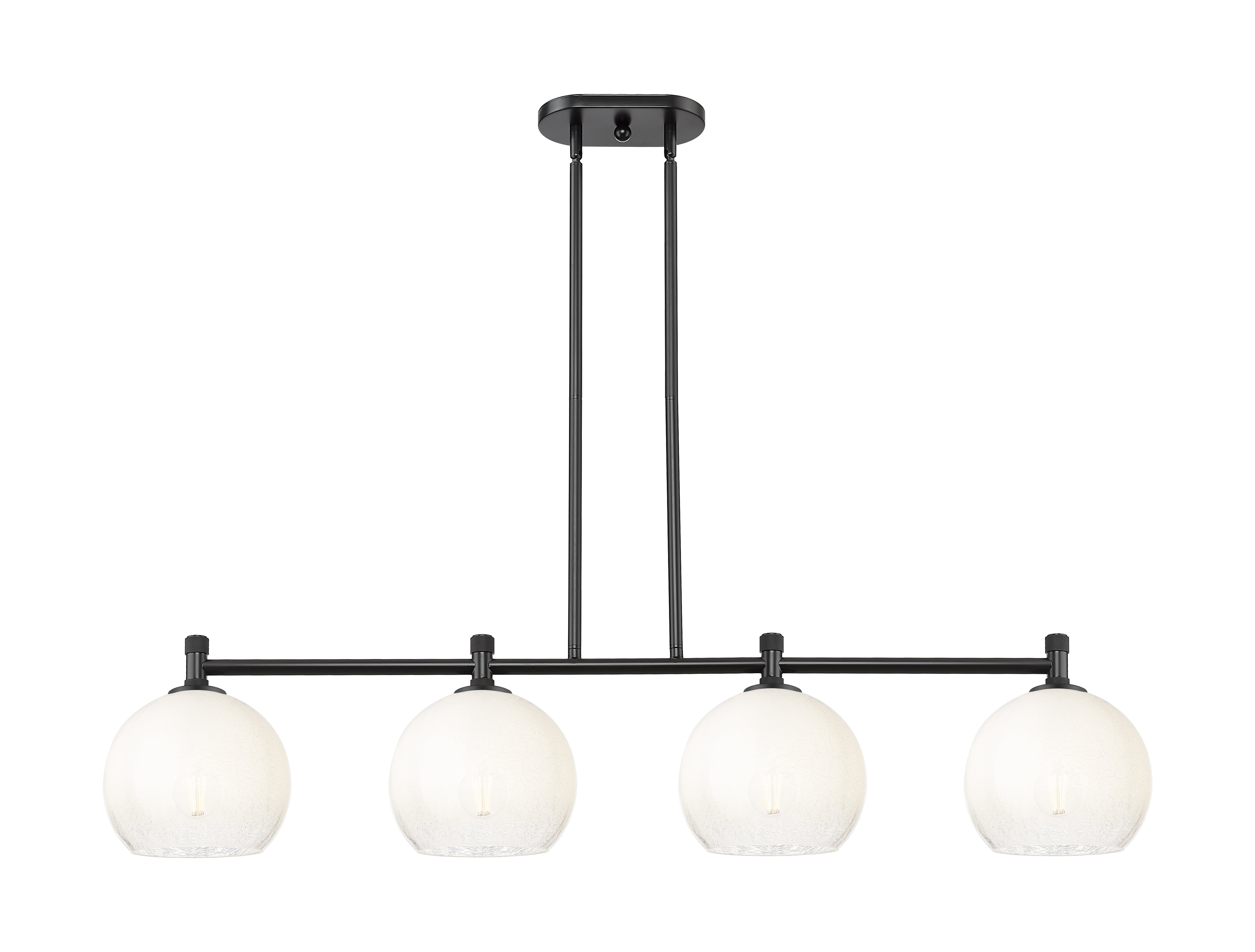 Downtown Urban Island Light Cast Brass
