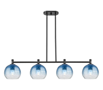 Downtown Urban Island Light Cast Brass