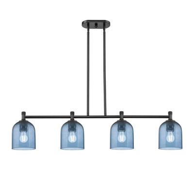 Downtown Urban Island Light Cast Brass