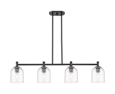 Downtown Urban Island Light Cast Brass