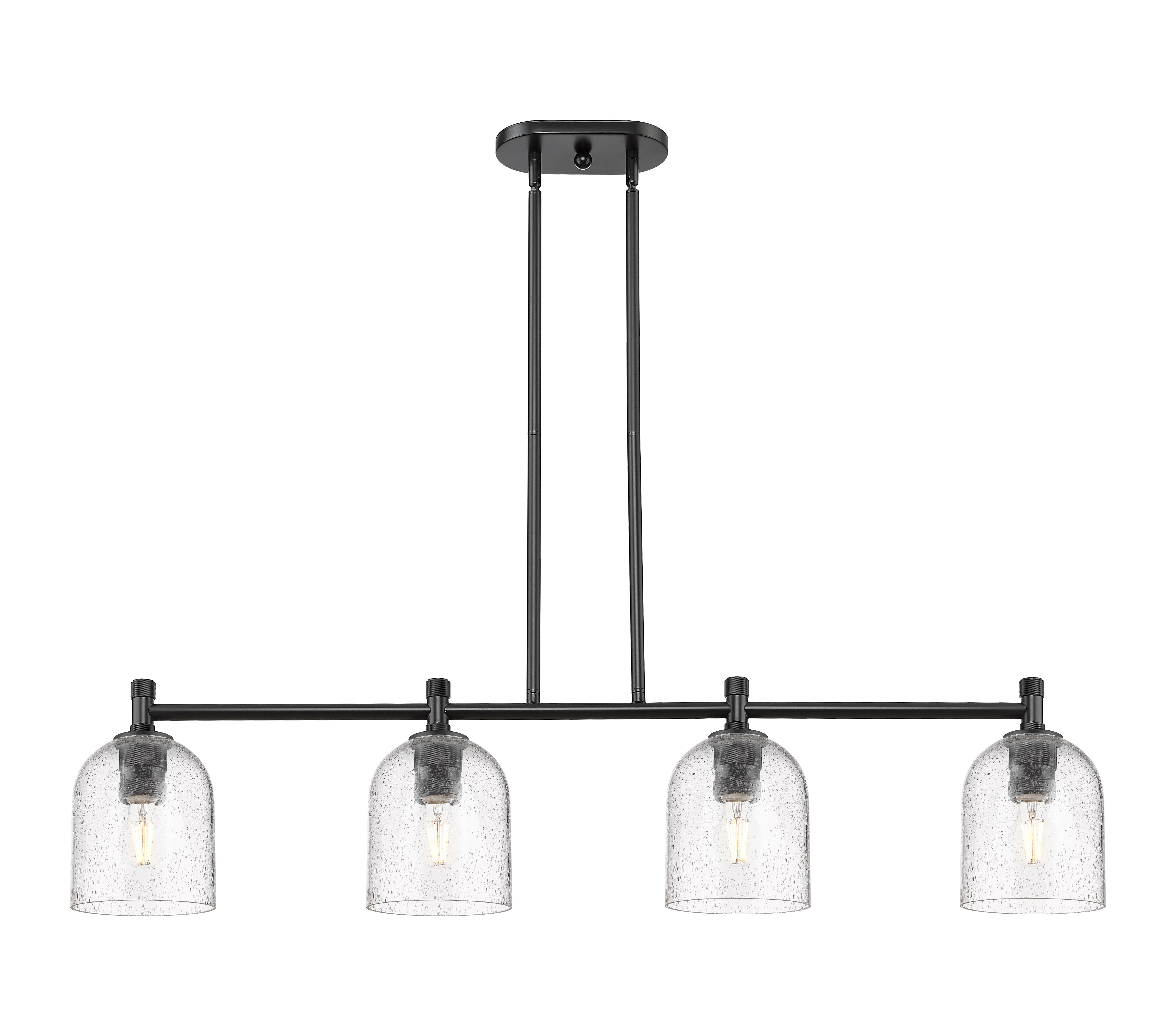 Downtown Urban Island Light Cast Brass