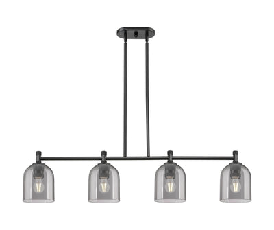 Downtown Urban Island Light Cast Brass