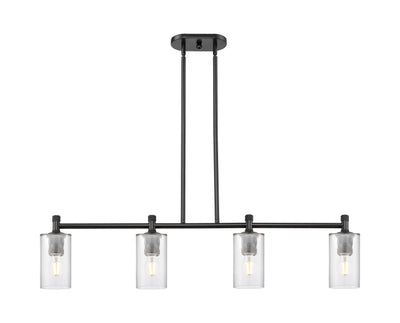 Downtown Urban Island Light Cast Brass