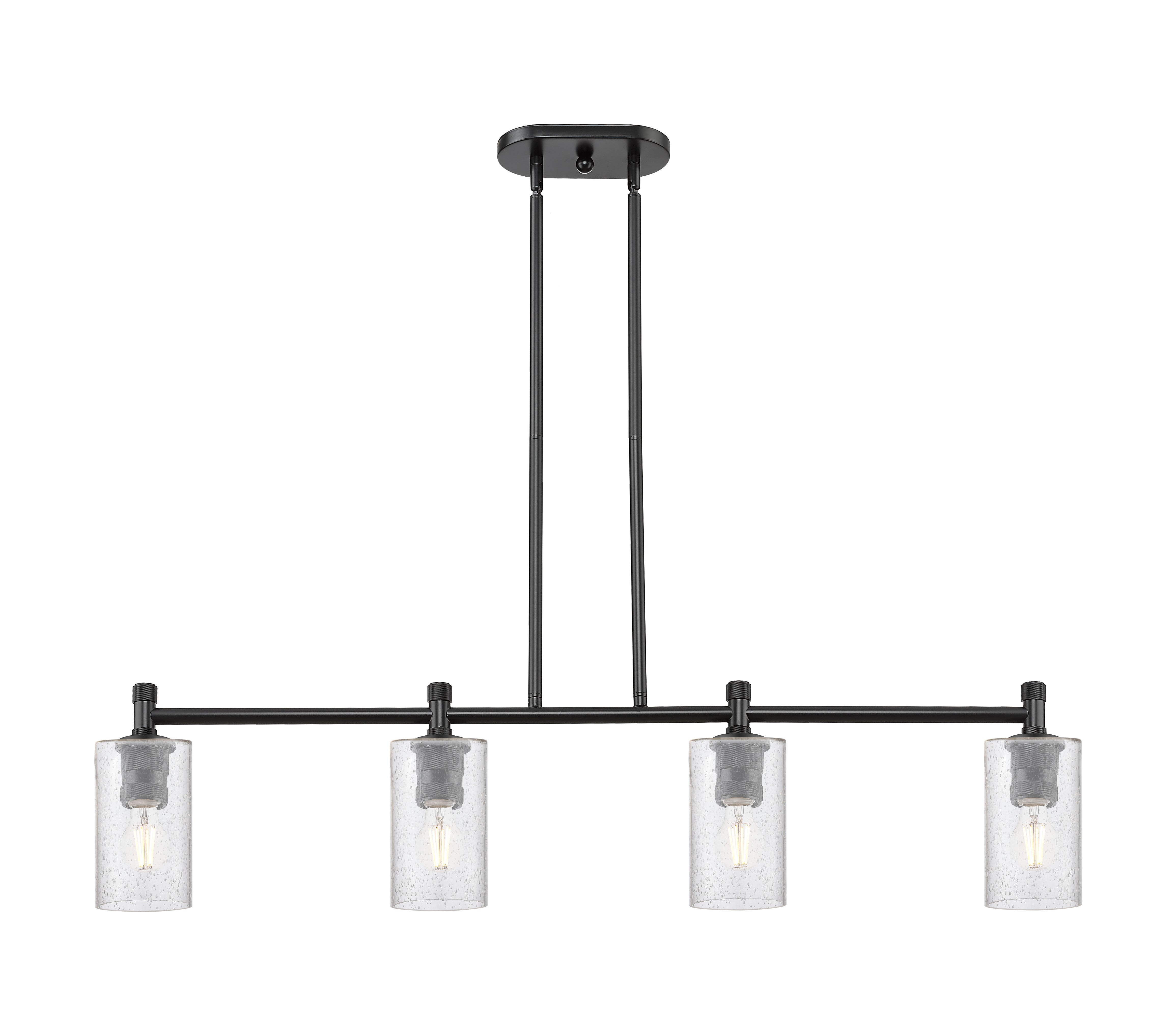 Downtown Urban Island Light Cast Brass