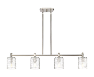 Downtown Urban Island Light Cast Brass
