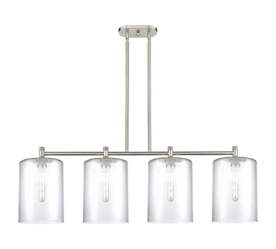 Downtown Urban Island Light Cast Brass Steel