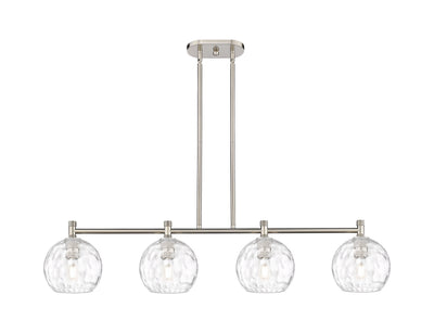 Downtown Urban Island Light Cast Brass