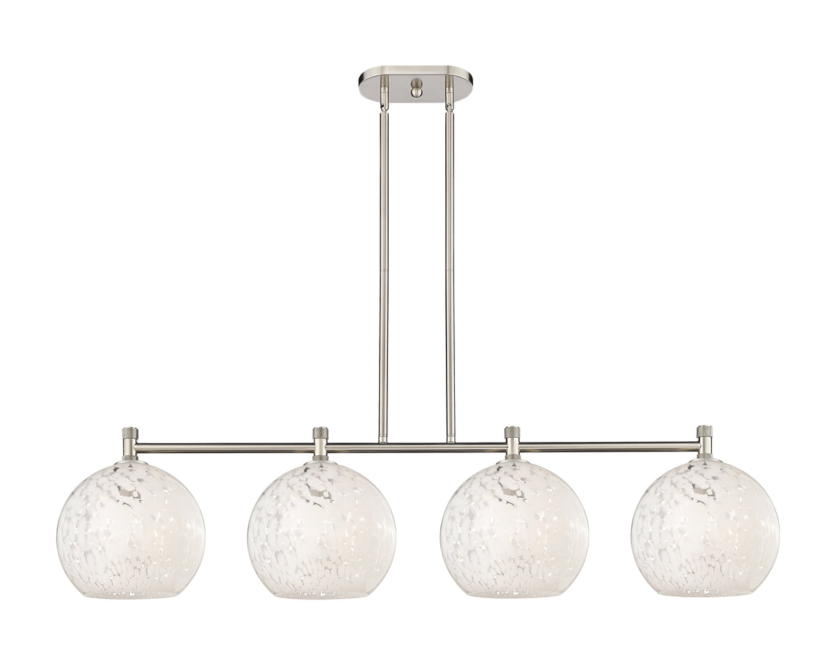 50-Inch 4-Light Stem-Hung Island Light 11.625-Inch High