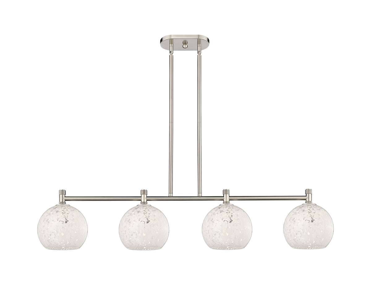 48-Inch 4-Light Stem-Hung Island Light 9.875-Inch High