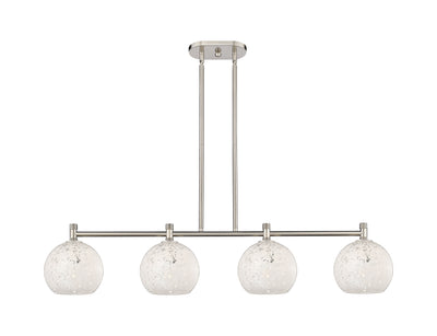 Downtown Urban Island Light Cast Brass Steel