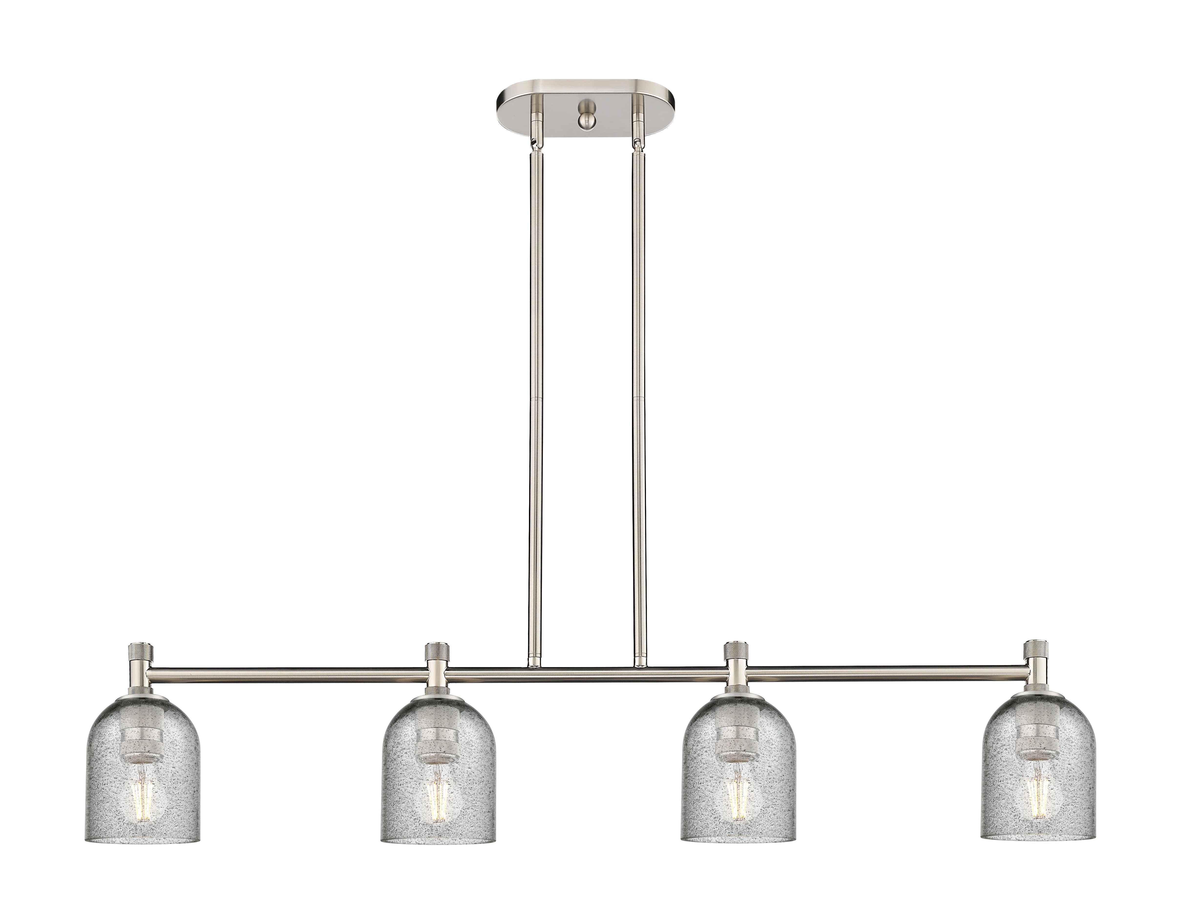 Downtown Urban Island Light Cast Brass