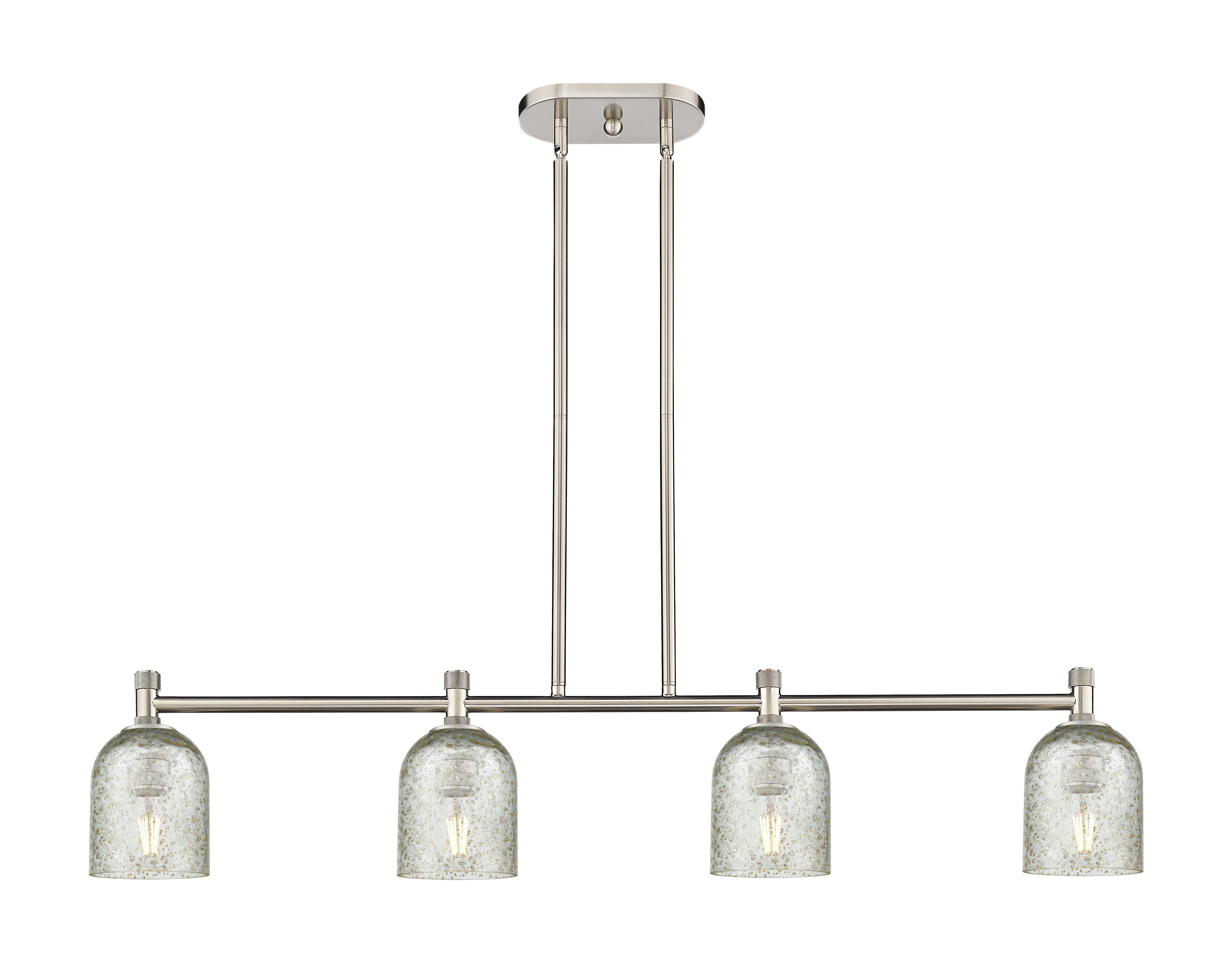 Downtown Urban Island Light Cast Brass