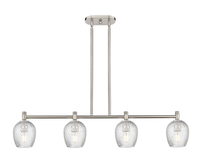 Downtown Urban Island Light Cast Brass