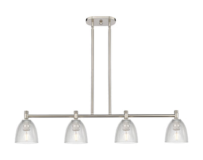 Downtown Urban Island Light Cast Brass