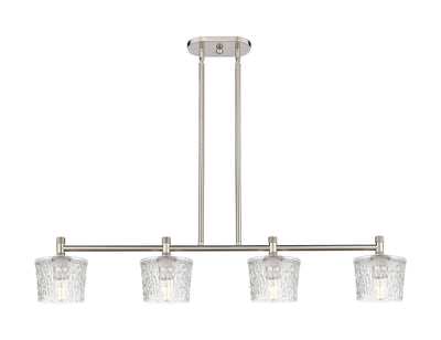 Downtown Urban Island Light Cast Brass