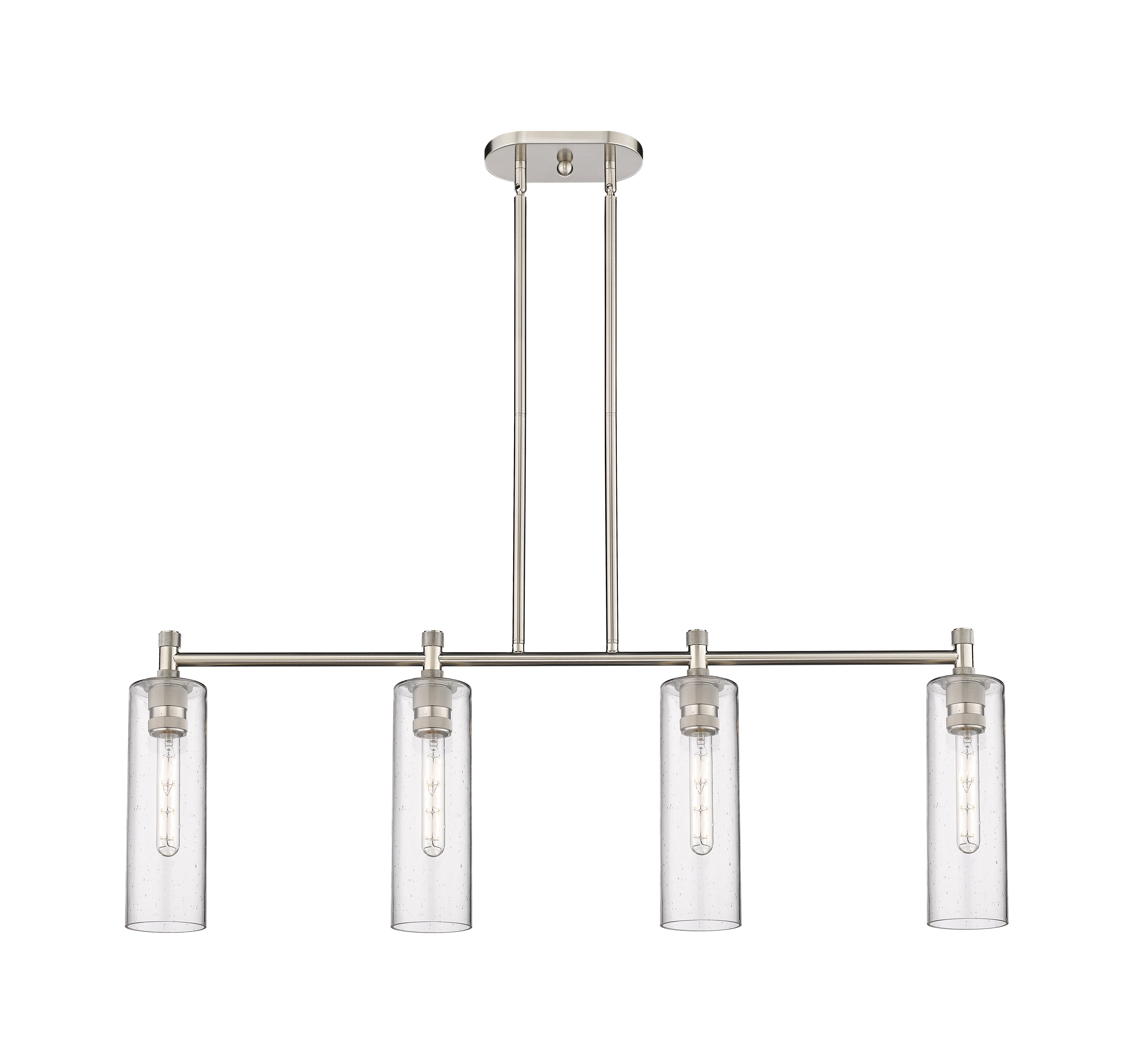 Downtown Urban Island Light Brass Finish