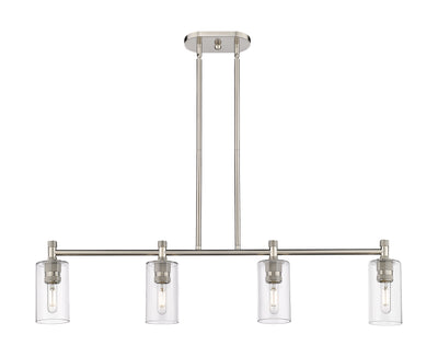 Downtown Urban Island Light Cast Brass