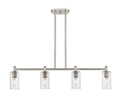 Downtown Urban Island Light Cast Brass
