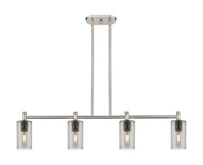 Downtown Urban Island Light Cast Brass