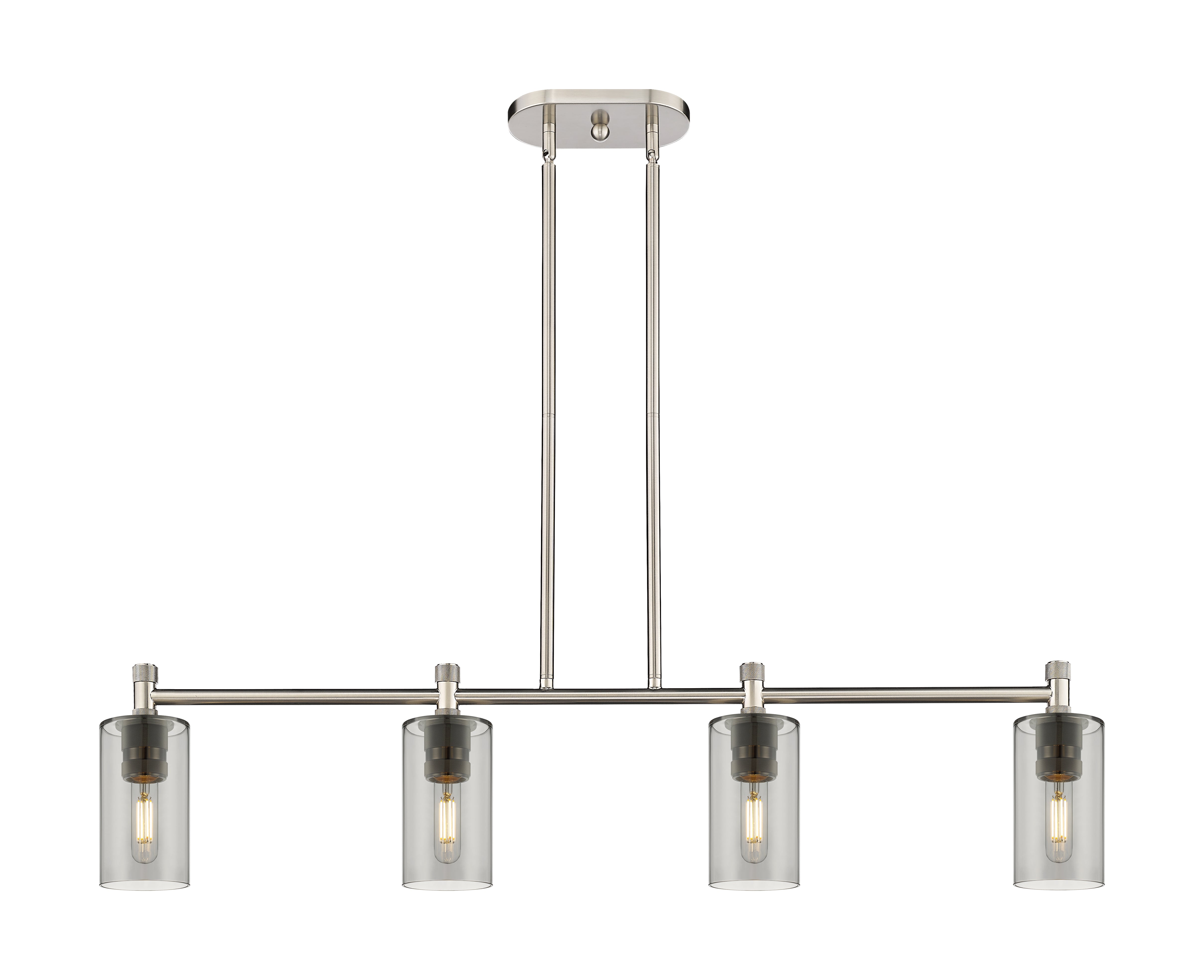 Downtown Urban Island Light Cast Brass
